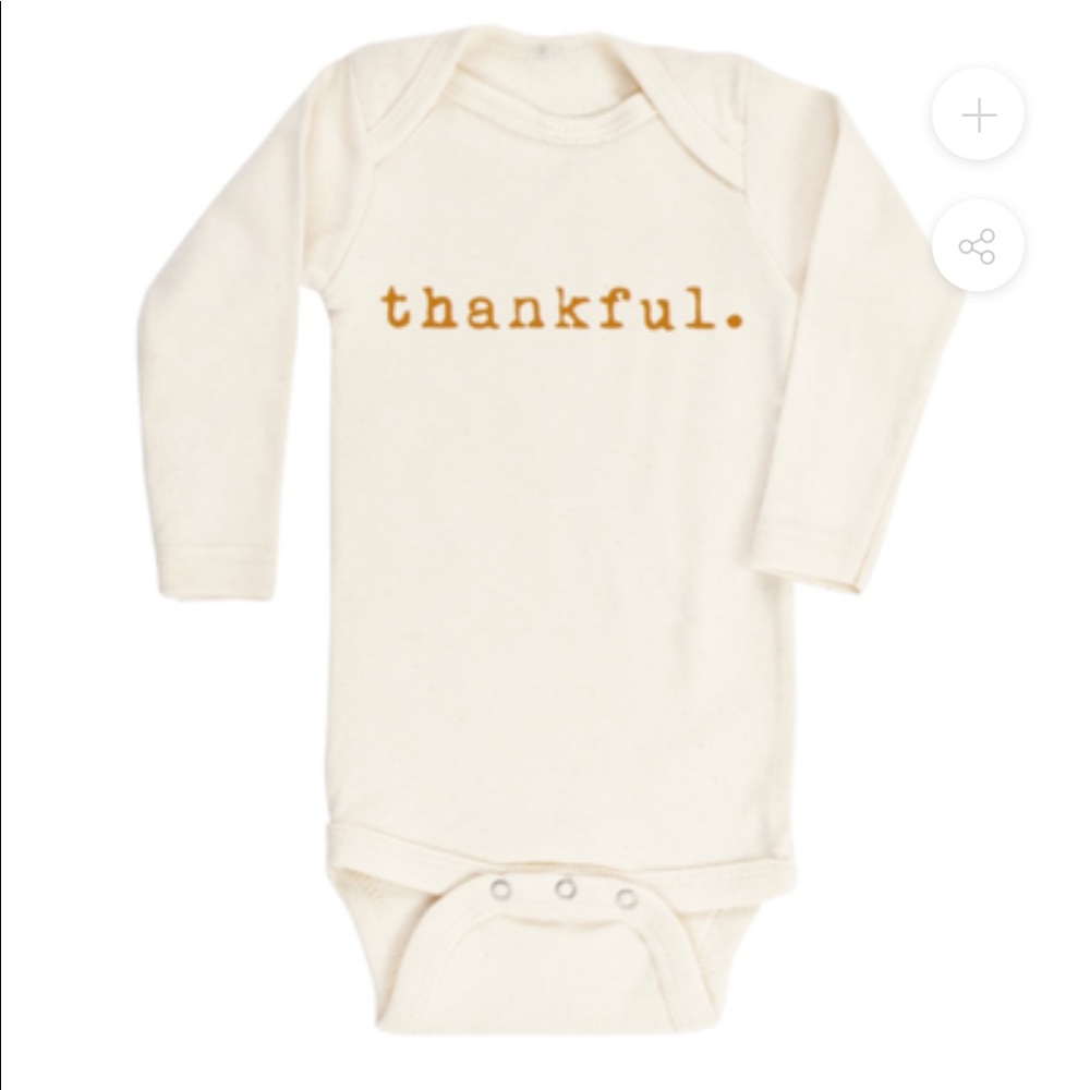 Tenth & Pine @ Nordstrom Thankful bodysuit